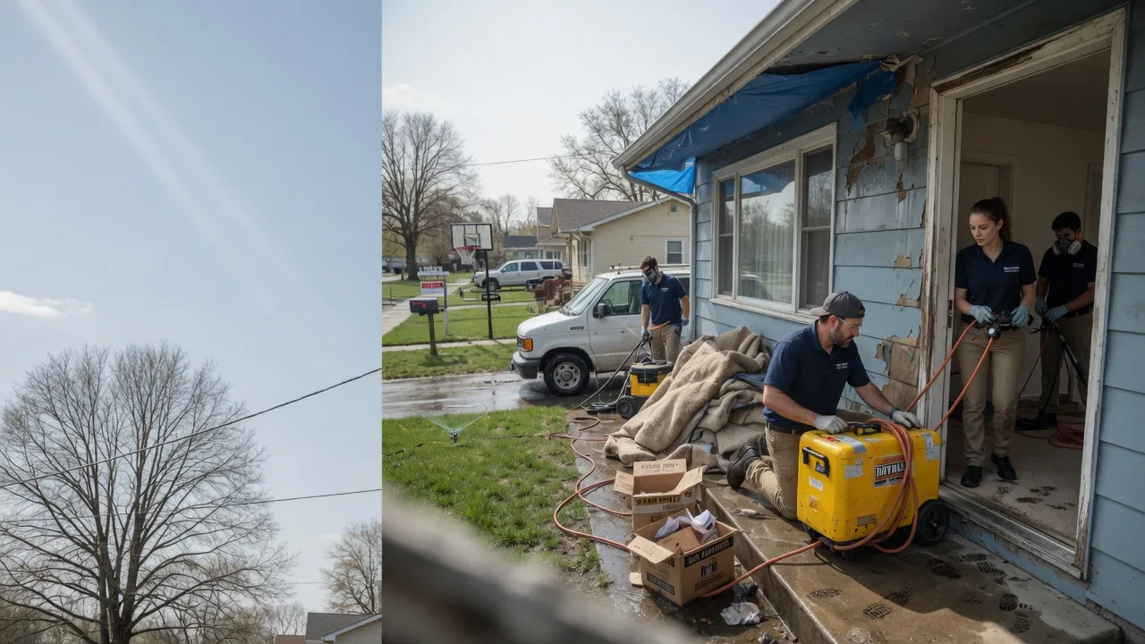 Basement Flood Cleanup in Wrightstown, NJ near me